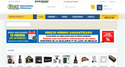 Desktop Screenshot of chimeneasruiz.com